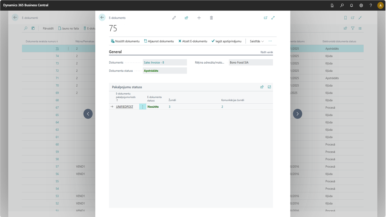 E-dokumentu pārvaldība