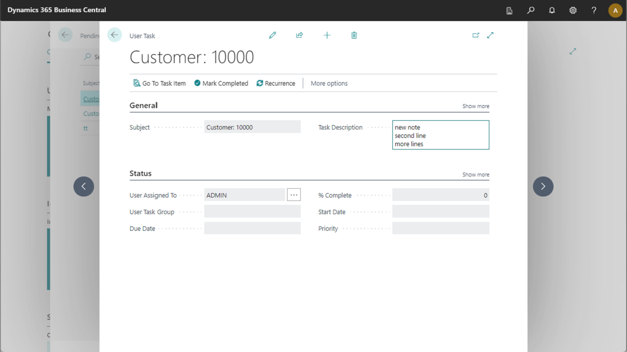 User Task Card - Uzdevuma kartīte